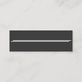 Slim BC スキニー名刺 (裏面)