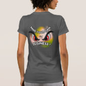 Slim Fit Tee : Mind Your Own (asphalt) Tシャツ (裏面)