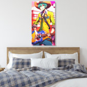 Slim Walker キャンバスプリント (インサイチュ (寝室))