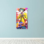 Slim Walker キャンバスプリント (インサイチュ (ウッドフロア))