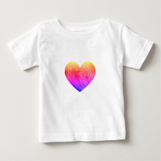 Slime Heart Baby T-Shirt  ベビーTシャツ (正面)