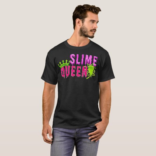 slime queen tee t shirts gooey crown  tシャツ (正面フル)
