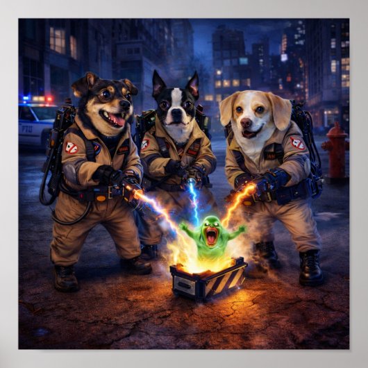 "Slimer is Toast" ポスター (正面)