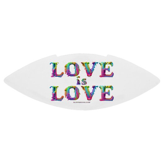 Slipperyジョーの愛は愛スプレー絵を描ゲイプライドc アメリカンフットボール (パネル)
