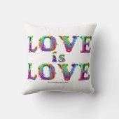 Slipperyジョーの愛は愛スプレー絵を描ゲイプライドc クッション (裏面)