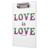 Slipperyジョーの愛は愛スプレー絵を描ゲイプライドc クリップボード (左)
