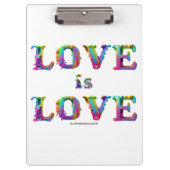 Slipperyジョーの愛は愛スプレー絵を描ゲイプライドc クリップボード (正面)