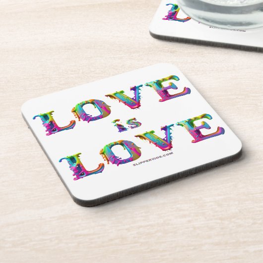 Slipperyジョーの愛は愛スプレー絵を描ゲイプライドc コースター (左側)