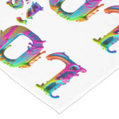 Slipperyジョーの愛は愛スプレー絵を描ゲイプライドc ショートテーブルランナー (コーナー)