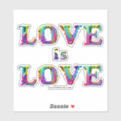 Slipperyジョーの愛は愛スプレー絵を描ゲイプライドc シール (シート)