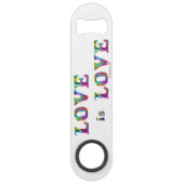 Slipperyジョーの愛は愛スプレー絵を描ゲイプライドc スピード栓抜き (正面)