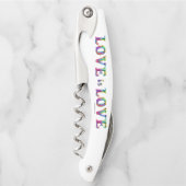 Slipperyジョーの愛は愛スプレー絵を描ゲイプライドc ソムリエナイフ (正面)