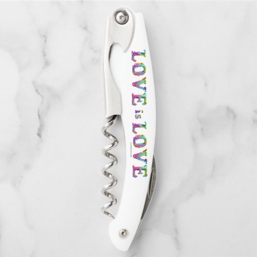 Slipperyジョーの愛は愛スプレー絵を描ゲイプライドc ソムリエナイフ (正面)