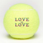 Slipperyジョーの愛は愛スプレー絵を描ゲイプライドc テニスボール (正面)