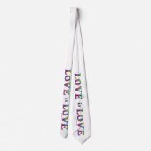 Slipperyジョーの愛は愛スプレー絵を描ゲイプライドc ネクタイ (裏面)