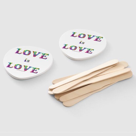 Slipperyジョーの愛は愛スプレー絵を描ゲイプライドc ハンドファン (組立なし)