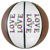 Slipperyジョーの愛は愛スプレー絵を描ゲイプライドc バスケットボール (縦)