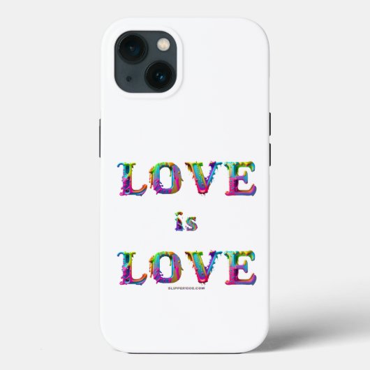 Slipperyジョーの愛は愛スプレー絵を描ゲイプライドc Case-Mate iPhoneケース (裏面)