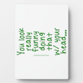 SlipperyJoeが頭を持ってそれを行うRに見える フォトプラーク (正面)