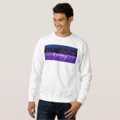 SlipperyJoeのすべての種類の間違った3Dはっきりした文字レトロ1 スウェットシャツ (正面フル)