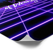 SlipperyJoeのすべての種類の間違った3Dはっきりした文字レトロ1 ポスター (角)