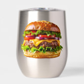 SlipperyJoeのとろけるチーズバーガー クリスピーなバ (正面)