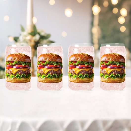 SlipperyJoeのとろけるチーズバーガー クリスピーなバ ガラス缶 (インサイチュ (ウェディング))
