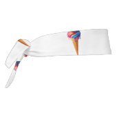 SlipperyJoeのアイス鮮やかクリームコーン食品クラシック タイヘッドバンド (回転270)