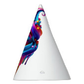 SlipperyJoeのアイス鮮やかクリームコーン食品クラシック パーティーハット (右)