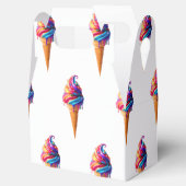 SlipperyJoeのアイス鮮やかクリームコーン食品クラシック フェイバーボックス (オープン)