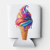 SlipperyJoeのアイス鮮やかクリームコーン食品クラシック 缶クーラー (裏面)