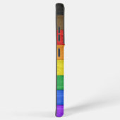 SlipperyJoeのインクルーシブなゲイプライド国旗の木版 Samsung Galaxyケース (右側面)