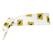 SlipperyJoeのクマのクロッシングのサインはシルエットw タイヘッドバンド (回転270)