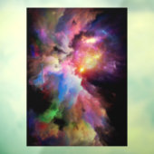 SlipperyJoeのクラウドアートワークの抽象芸術サーレ鮮やかー ウィンドウサイン (シート3)