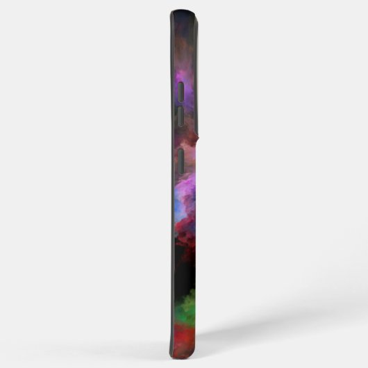 SlipperyJoeのクラウドアートワークの抽象芸術サーレ鮮やかー Samsung Galaxyケース (右側面)