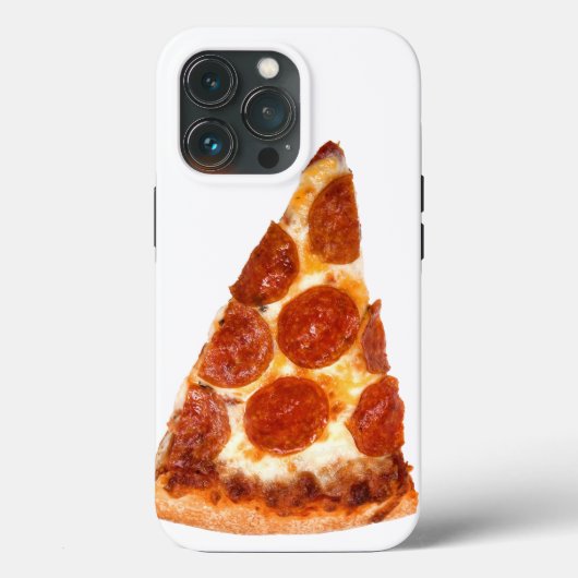 SlipperyJoeのクラシックペパロニピザスライスがとろけた Case-Mate iPhoneケース (裏面)