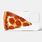 SlipperyJoeのクラシックペパロニピザスライスがとろけた Case-Mate iPhoneケース (裏面 (横))
