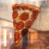 SlipperyJoeのクラシックペペローニピザのスライスが溶けた ウィンドウサイン (シート2)