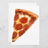 SlipperyJoeのクラシックペペローニピザのスライスが溶けた シーズンカード (正面/裏面)