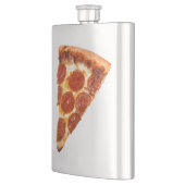 SlipperyJoeのクラシックペペローニピザのスライスが溶けた フラスク (左)