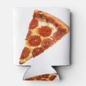 SlipperyJoeのクラシックペペローニピザのスライスが溶けた 缶クーラー (裏面)