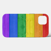 SlipperyJoeのクラシックレインボータクタイルハンドメイド Case-Mate iPhoneケース (裏面 (横))