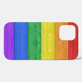 SlipperyJoeのクラシックレインボータクタイルハンドメイド Case-Mate iPhoneケース (裏面 (横))