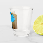 SlipperyJoeのゲイの筋肉は漫画のThongのリードを負担 ショットグラス (右)