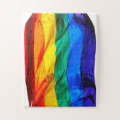 SlipperyJoeのゲイプライド国旗プライドの色v ジグソーパズル (縦)