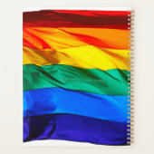 SlipperyJoeのゲイプライド国旗プライドの色v プランナー手帳 (裏面)