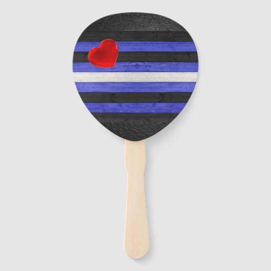 SlipperyJoeのゲイレザープライドフラグ黒王室のb ハンドファン (正面)