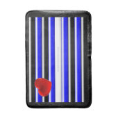 SlipperyJoeのゲイレザープライドフラグ黒王室のb バスマット (正面縦)