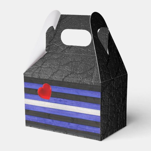 SlipperyJoeのゲイレザープライドフラグ黒王室のb フェイバーボックス (正面サイド)