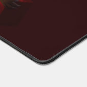 SlipperyJoeのシャツのない男性のバックツーバッククリスマス デスクマット (コーナー)